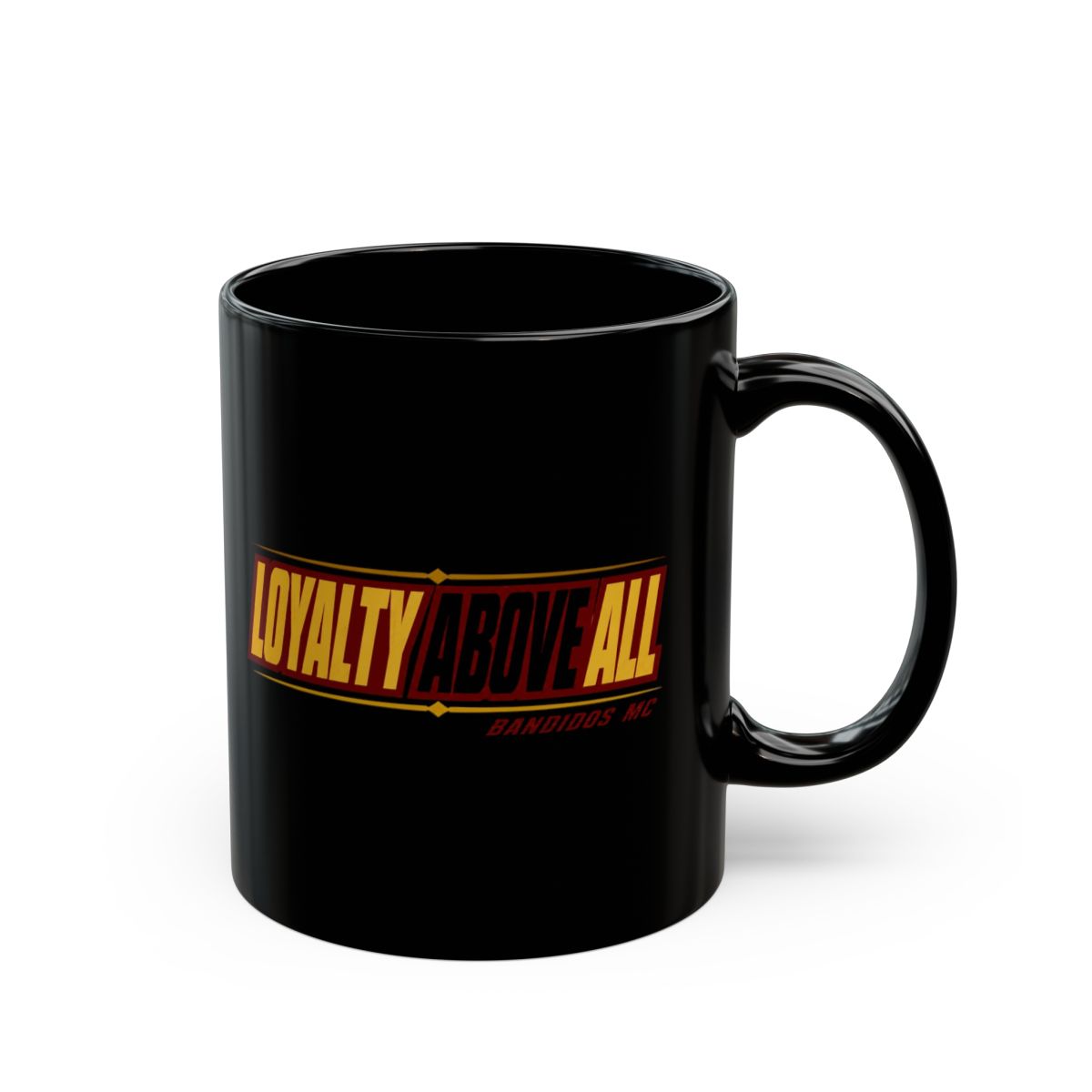 Bandidos MC "Loyalty Above All" Black Mug