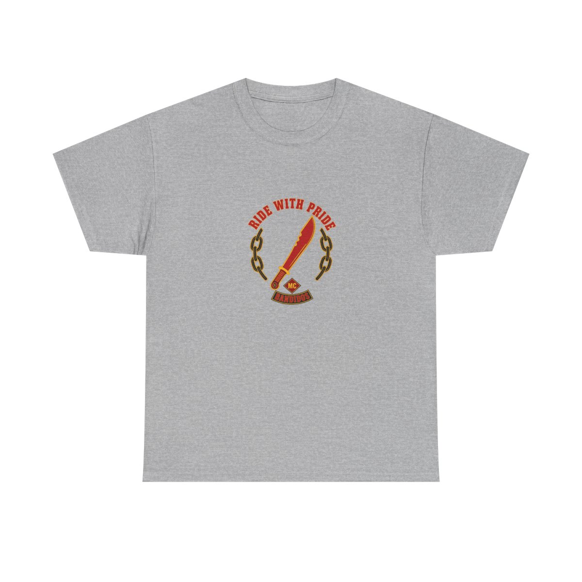 Bandidos MC "Ride with Pride" Unisex Tee - Bandidos official T-Shirts merch