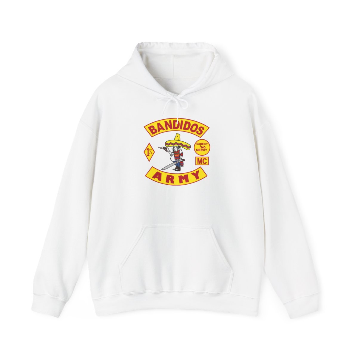 Bandidos Army logo Hoodie | Vintage motorcycle club patch design | Bandidos MC - Bandidos official Hoodies merch